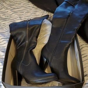 Thigh high boots